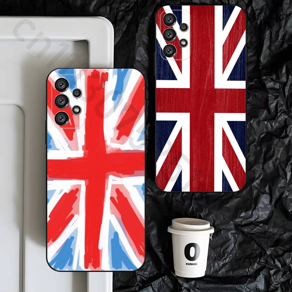 Phone Cases Uk Samsung - Coque de téléphone avec drapeau britannique,