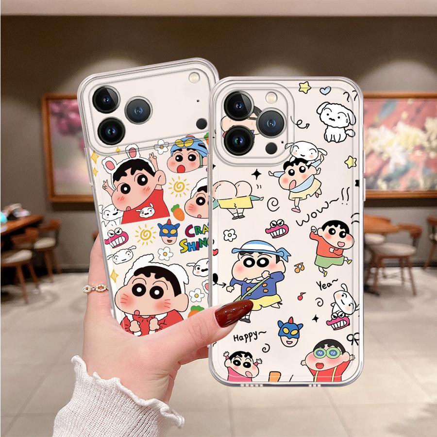 Phone Cases Xs Iphone - Coque souple Cra-yons Shin-chans pour iPhone