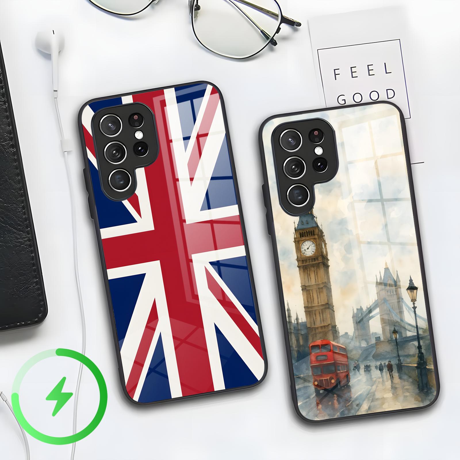 Phone Cases Uk Samsung - Coque de téléphone avec drapeau national