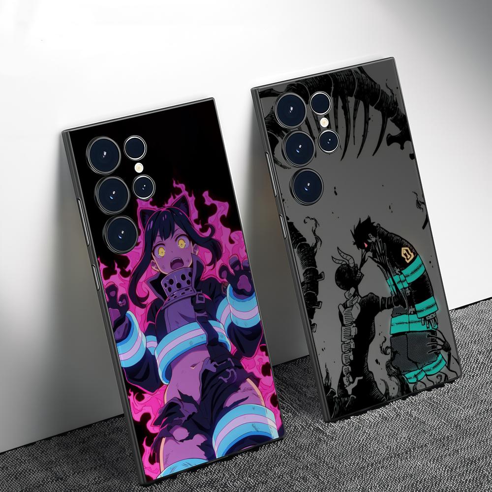 Phone Cases Samsung Galaxy - Coque de téléphone Anime F-Fire Force,
