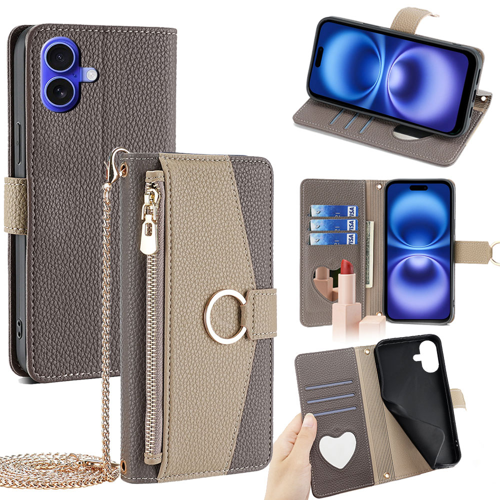 Phone Cases With Wallet - Étui de téléphone à bandoulière d'affaires