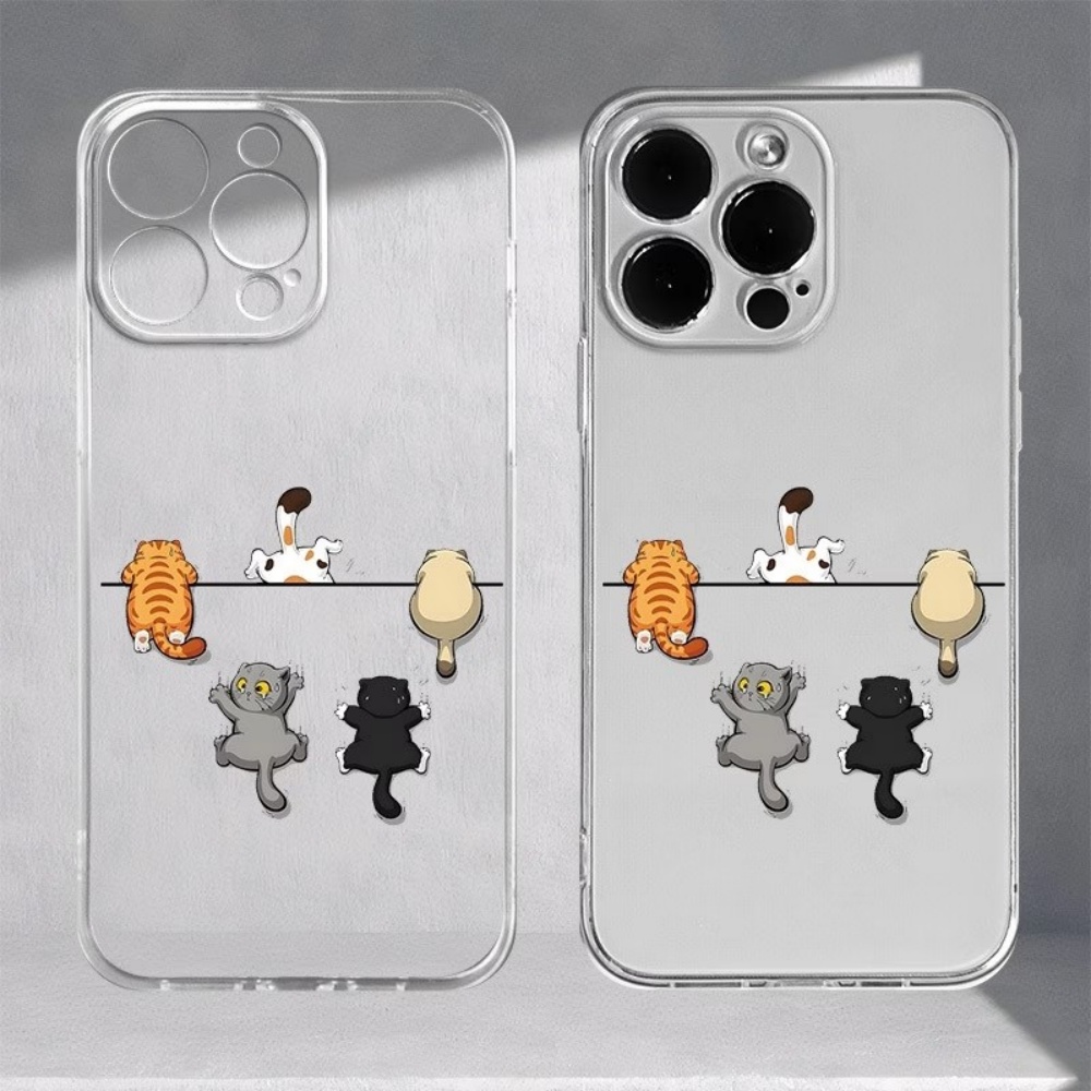 Phone Cases Xs Iphone - Coque de téléphone motif cinq chats