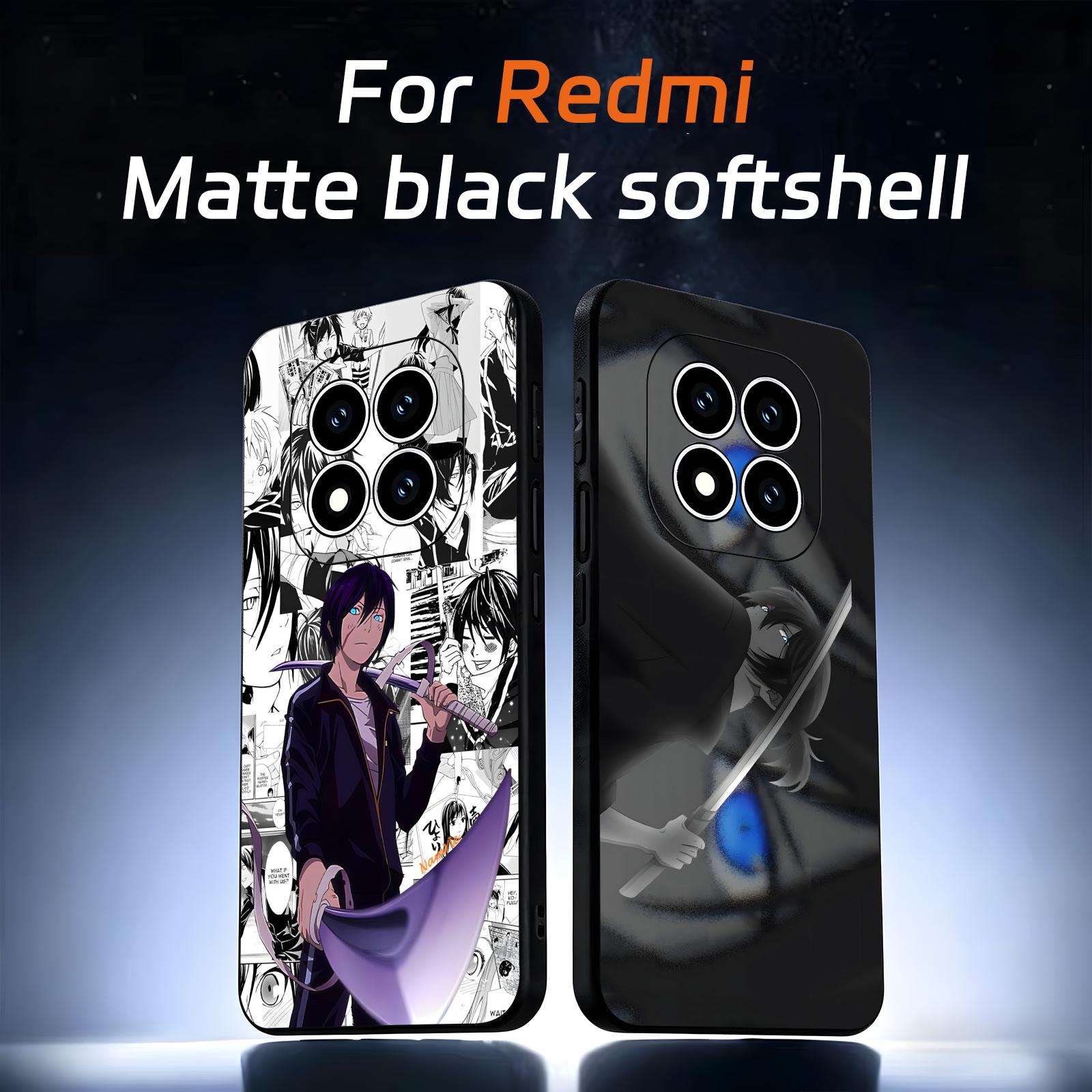 Phone Cases Redmi - Coque de téléphone Anime Noragami, étui