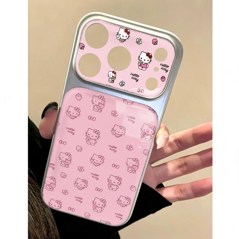 Cute Cartoon Case - Coque de téléphone portable Y2K Hello