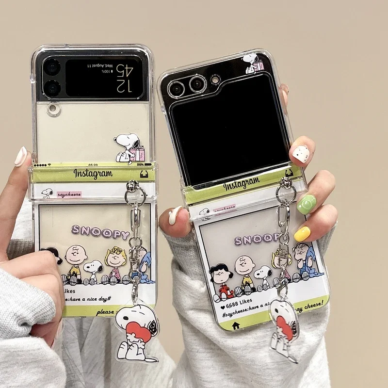 Cute Cartoon Case - Coque de téléphone transparente avec dessin
