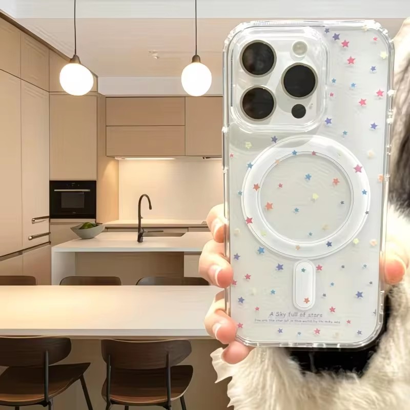 Phone Cases With Magnet - Coque de téléphone à motif étoile