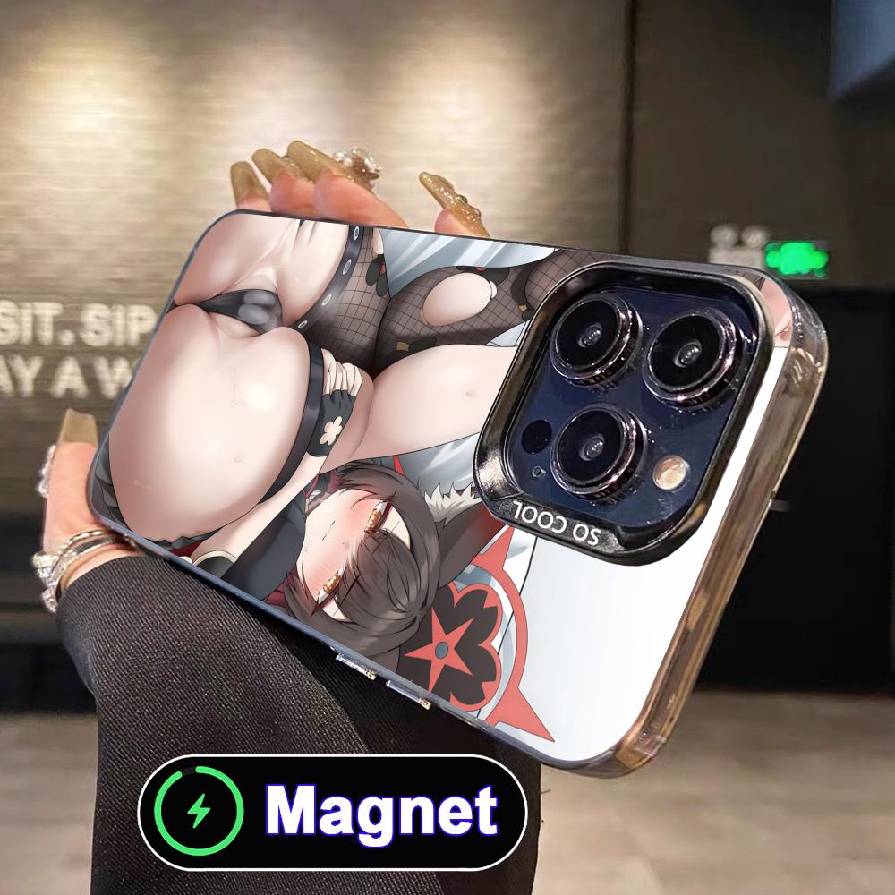 Phone Cases With Magnet - Coque de téléphone Anime Hentai Waifus
