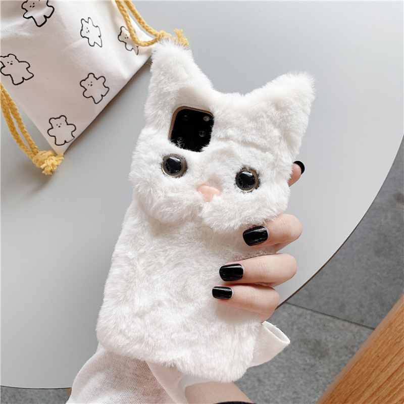 Coque de téléphone en peluche  - Cute Cartoon Case avis et prix