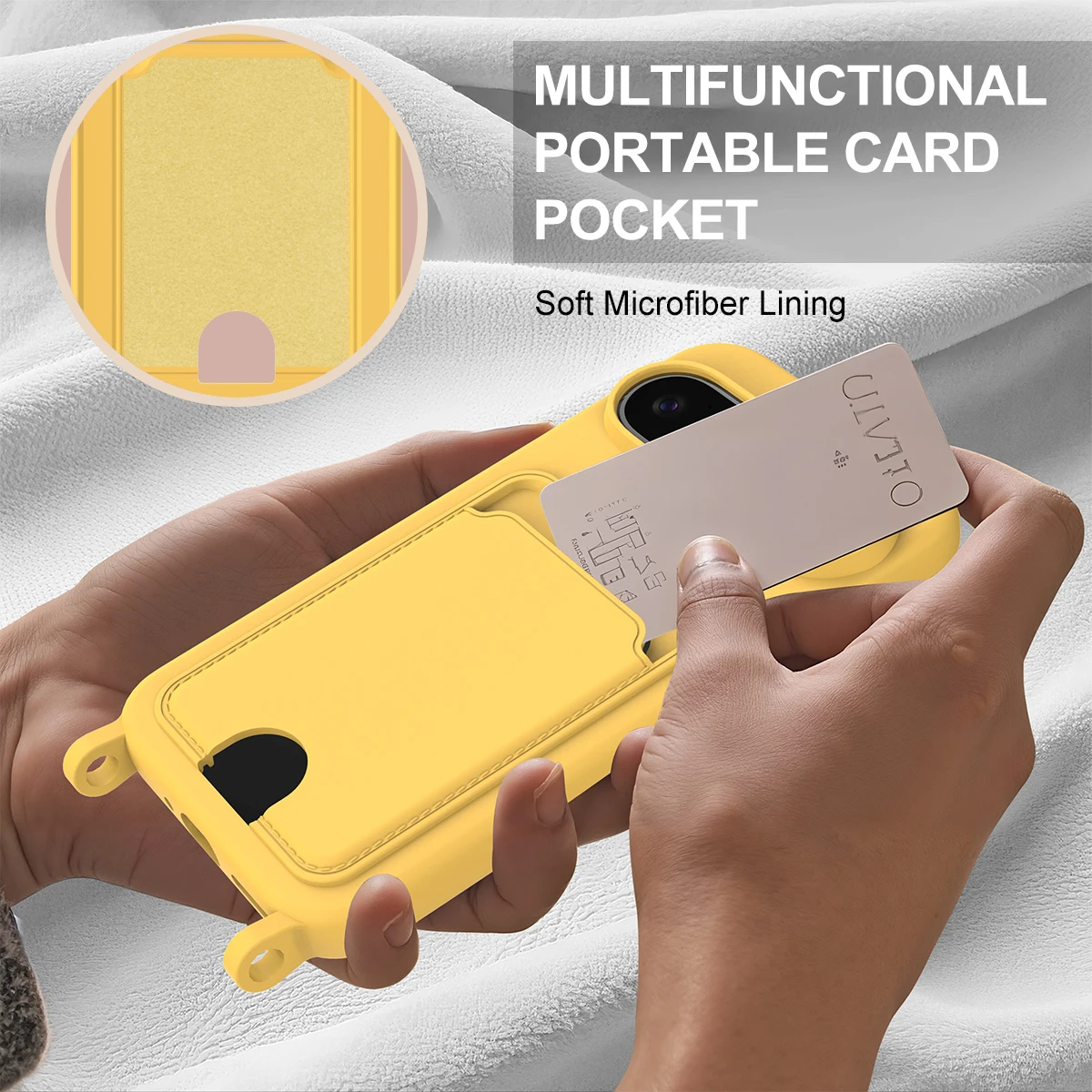 Coque de téléphone en Silicone - Phone Cases With Wallet avis et prix