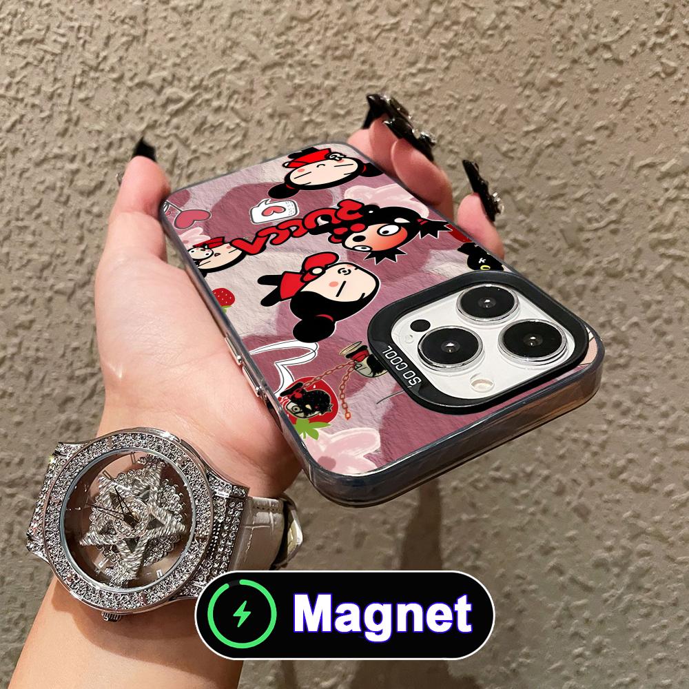Coque de téléphone P-Pucca mot - Phone Cases With Magnet avis et prix