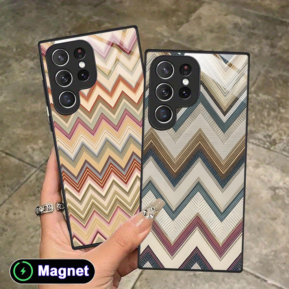 Coque de téléphone à rayures o - Phone Cases With Magnet avis et prix