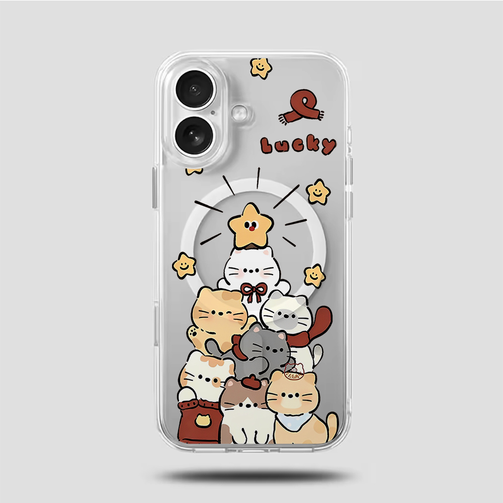 Coque de téléphone transparent - Cute Cartoon Case avis et prix