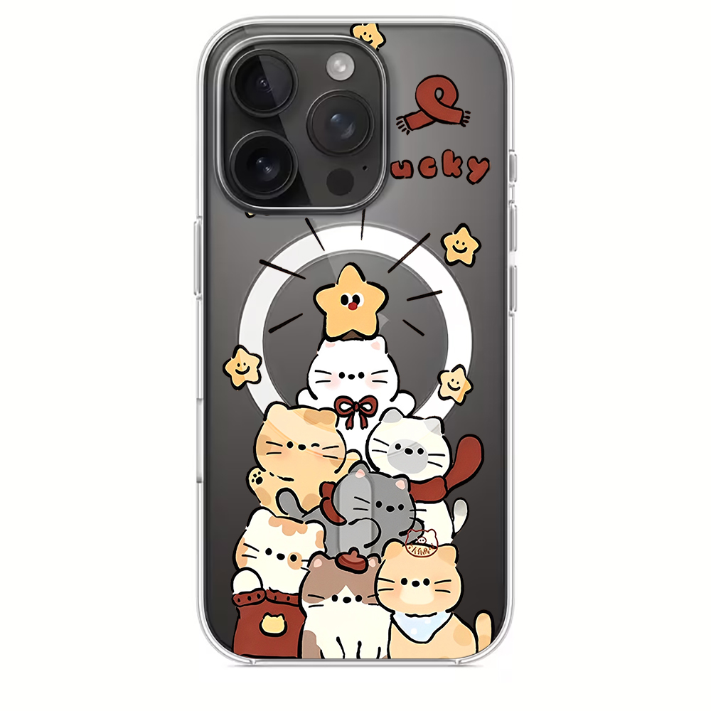 Coque de téléphone transparent - Cute Cartoon Case avis et prix
